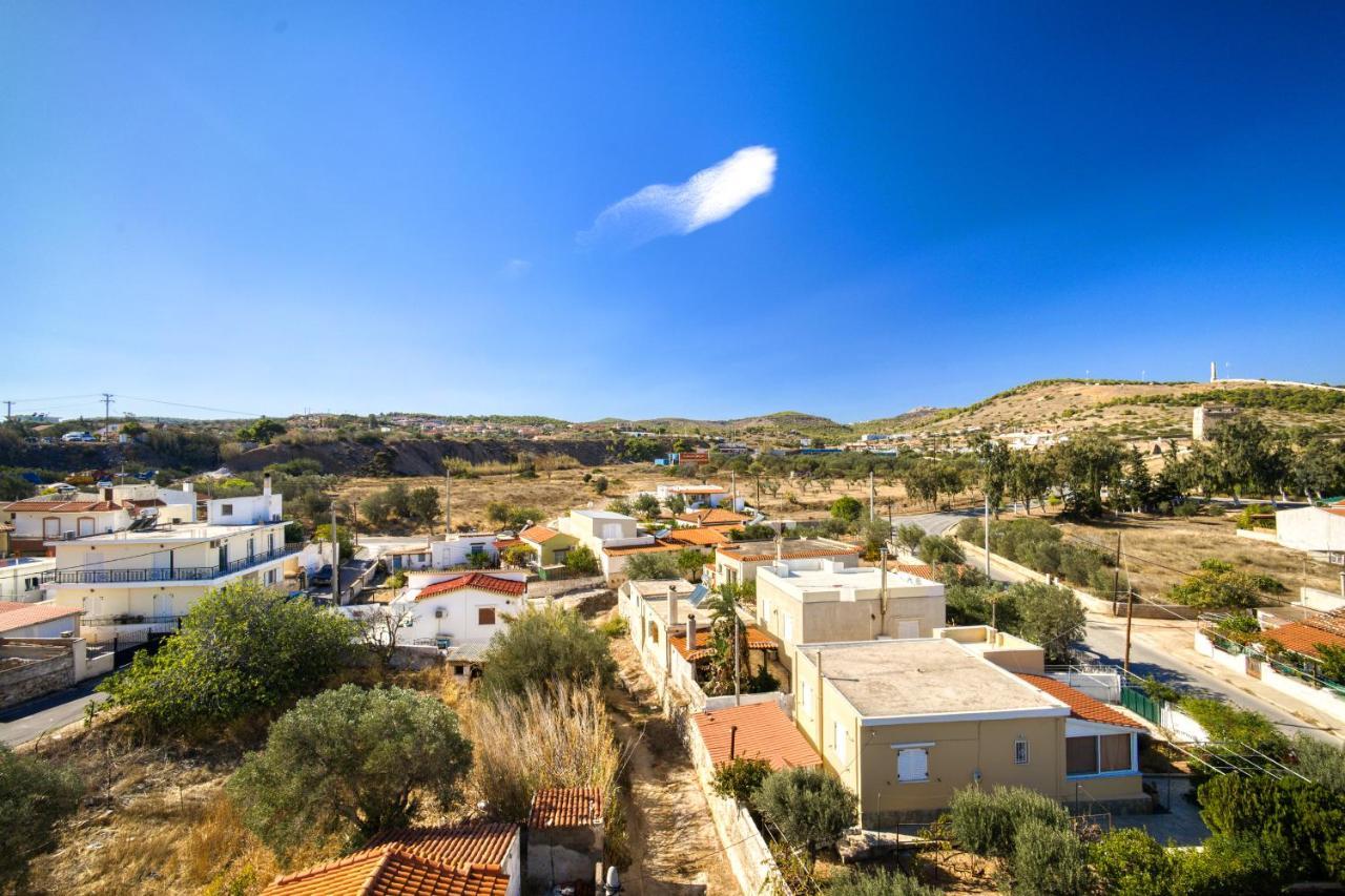 Sea & Mountain Apartment Close To Port And City Lávrion Eksteriør bilde