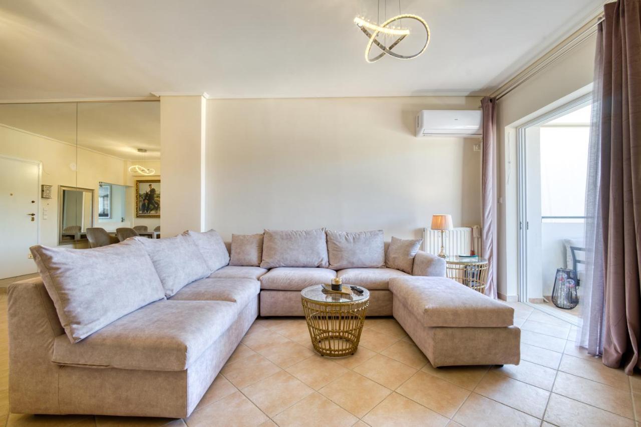 Sea & Mountain Apartment Close To Port And City Lávrion Eksteriør bilde